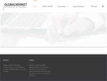 Tablet Screenshot of globalmarketbusiness.com